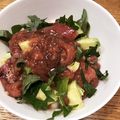 よっーすぅぃー's cooksnap of when they made マグロ漬け丼.
