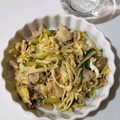 tamago大好き's cooksnap of when they made 豚バラとエノキの玉子とじ炒め.