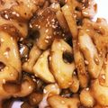 小さなキラキラ's cooksnap of when they made レンコン黒酢炒め.