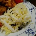タルタルチキン南蛮's cooksnap of when they made 生白菜のサラダ.