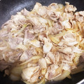 クックVVLQOZ☆'s cooksnap of when they made 豚バラと玉ねぎの生姜焼き.