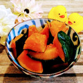 ももちゃんのれしぴ's cooksnap of when they made レンジで簡単 本格かぼちゃの煮物.