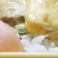 サイエンスまま's cooksnap of when they made ひき肉とキャベツ入りオムレツ☆.
