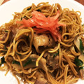 MicHolly's cooksnap of when they made ソース焼きそば！めんつゆでまろやかに♪.