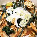 クックK0HWZY☆'s cooksnap of when they made 豚キムチ丼～お酒のつまみにも～.