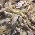 ちゃぎー's cooksnap of when they made おろし玉ねぎ★入り豚の生姜焼き.