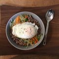 ヒナたん_0803's cooksnap of when they made 簡単節約晩ごはん⑧フライパンビビンバ.