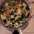 tomaton☆'s cooksnap of when they made モロヘイヤとお豆腐のとろとろスープ.
