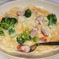※＊みほ＊※'s cooksnap of when they made 【具材なんでも】基本のクリームパスタ.