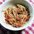 ナナ寿司☆'s cooksnap of when they made お弁当に☺ハムともやしのバター醤油炒め♡.