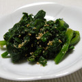kachimachi's cooksnap of when they made ほうれん草の胡麻和え.