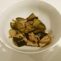 クックBHU7ME☆'s cooksnap of when they made 鳥もも肉と茄子の擦りニンニク醤油炒め.