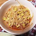ジぇぃ's cooksnap of when they made めざせ一風堂！ピリ辛もやしのナムル.