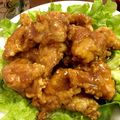 エビビンバ's cooksnap of when they made 前日仕込める☆甘辛唐揚げ☆オレンジチキン.