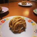 せき さゆ's cooksnap of when they made 焼き芋で簡単5分！さつまいもモンブラン♡.