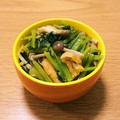 克らぶ's cooksnap of when they made 簡単！小松菜と油揚げとしめじの煮浸し.