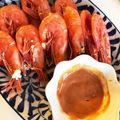 ゆかりりりー's cooksnap of when they made ボイルエビ☆オーロラソースで♪.