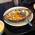 クックI0XIA5☆'s cooksnap of when they made ほうれん草とベーコンとエリンギのグラタン.