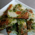 ねねしばこ's cooksnap of when they made 揚げない！ちくわの磯辺揚げ.