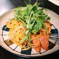 クックD6XTBK☆'s cooksnap of when they made 大人のパスタ ピリ辛ナポリタン風.