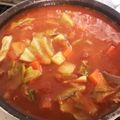 ピプチ's cooksnap of when they made トマト缶で、ミネストローネ♪.