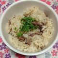 ぽぽきゅ's cooksnap of when they made イカの缶詰で☆炊き込みご飯.