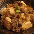 ふうママ(｡￫ˇ艸￩)'s cooksnap of when they made 焼き豆腐で作る肉豆腐.