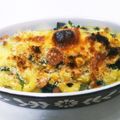 ティアティ's cooksnap of when they made 簡単すぐ♪ほうれん草とベーコンのグラタン.