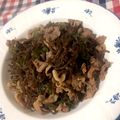 HnZo's cooksnap of when they made ピーマンこんにゃく鶏ミンチ☆おかか炒め♪.