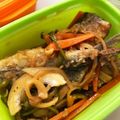 ごま３しお３'s cooksnap of when they made 鯵や鰯の南蛮漬け＠母親直伝.