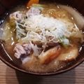 クックT889HY☆'s cooksnap of when they made 豚肉と里芋で悪魔の味噌チーズ鍋.