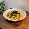まめたん's cooksnap of when they made 和風きのこスープパスタ～10分で簡単♪.