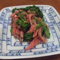 ツンドラ's cooksnap of when they made 菜の花とハムの胡麻和え.