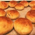 ひろあやふみ's cooksnap of when they made ブルーベリーのふわふわ丸パン☆.