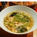 bonbonnier's cooksnap of when they made 春キャベツ＆ほうれん草のたまごスープ.