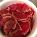 みこふ◉'s cooksnap of when they made 紅芯大根の甘酢漬け.