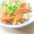 ハッピースター's cooksnap of when they made ＊昔ながらの味＊大根と人参の煮物.