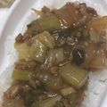 こたろう315's cooksnap of when they made ひき肉と根菜☆野菜モリモリ丼.