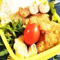 ＊sunlight＊'s cooksnap of when they made 小さなハートウインナー*愛情弁当に*.