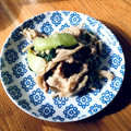 Marco093's cooksnap of when they made 豚コマと青梗菜のオイマヨ炒め.