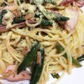 クックXLTV4J☆'s cooksnap of when they made いかといんげんの爽やかレモンパスタ♪.