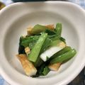 クック3IJVP1☆'s cooksnap of when they made 簡単☆小松菜と竹輪おひたし☆ワサビ風味.