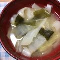 クック3IJVP1☆'s cooksnap of when they made ふし麺の味噌汁.