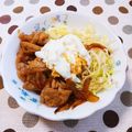 ﾁｲﾁｬﾝﾏﾏ's cooksnap of when they made 生姜焼き風簡単豚丼。ランチにも夕食にも♪.