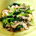 みたろう's cooksnap of when they made 小松菜としめじのおひたし.