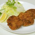 りんご華☆1219's cooksnap of when they made 豚コマで！一口とんかつ！.