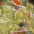 へなが's cooksnap of when they made 白菜とカニカマの中華風スープ.