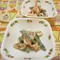 pitachan1's cooksnap of when they made いんげんと竹輪のマヨごま油和え.