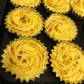 LePelre's cooksnap of when they made トースターで簡単♪絞りだしスイートポテト.