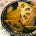 kyobobo's cooksnap of when they made かぼちゃとれんこんのきんぴら.